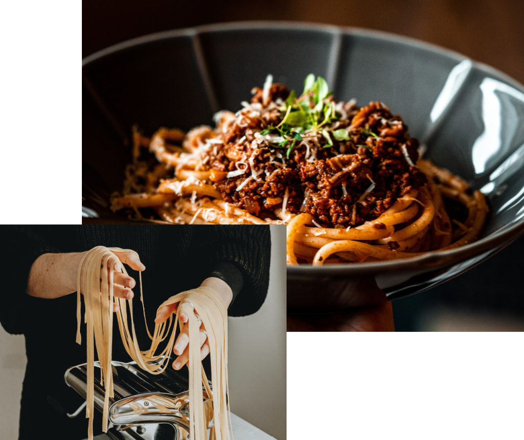 自慢のパスタの写真